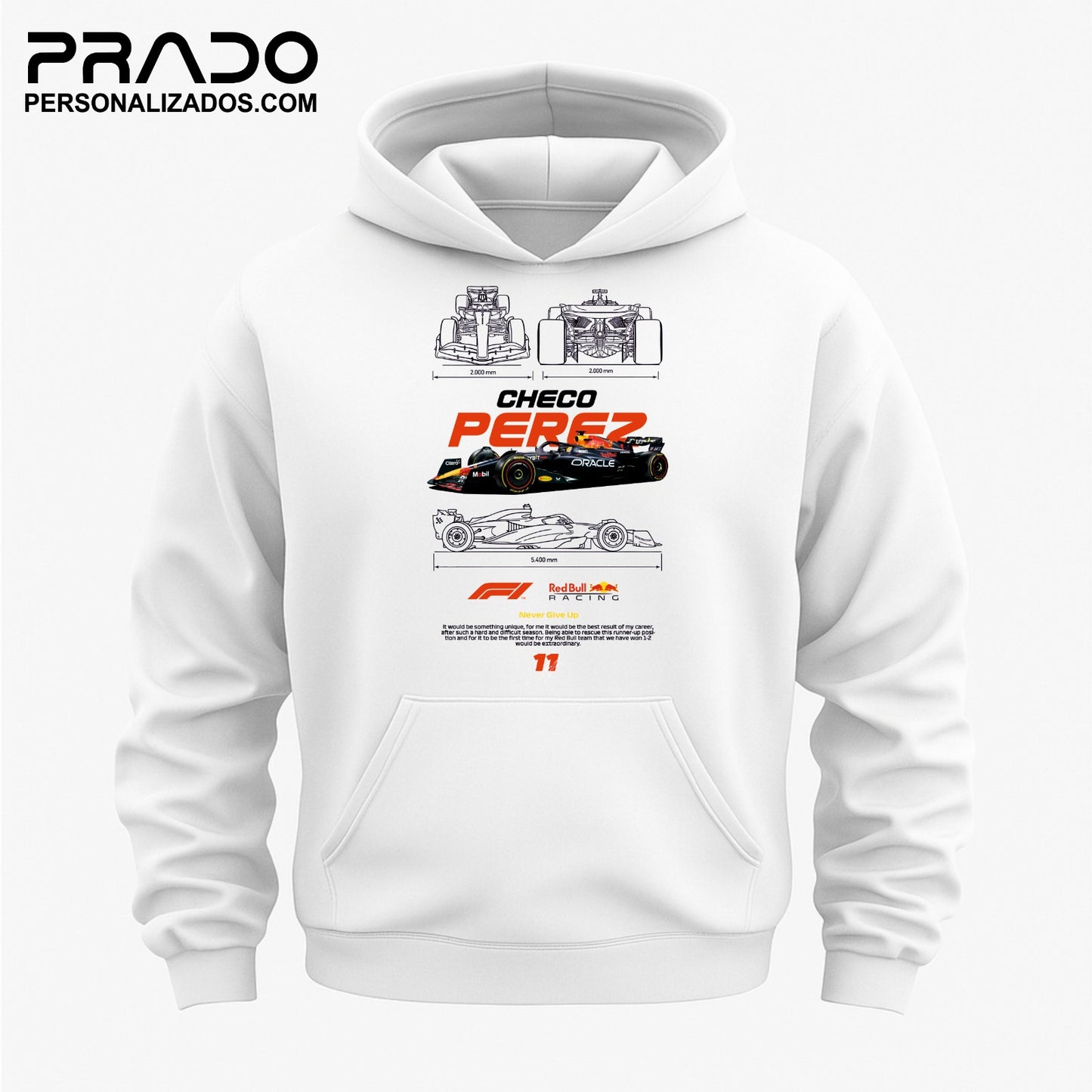 Hoodie Checo Pérez F1