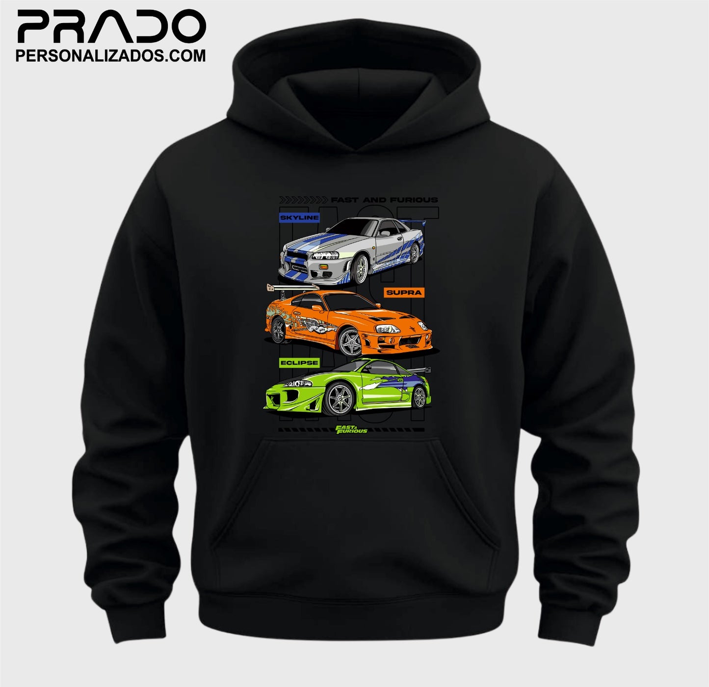 Hoodie Velocidade Furiosa