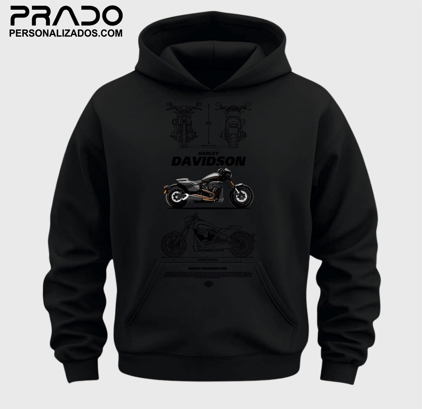 Hoodie Harley Davidson