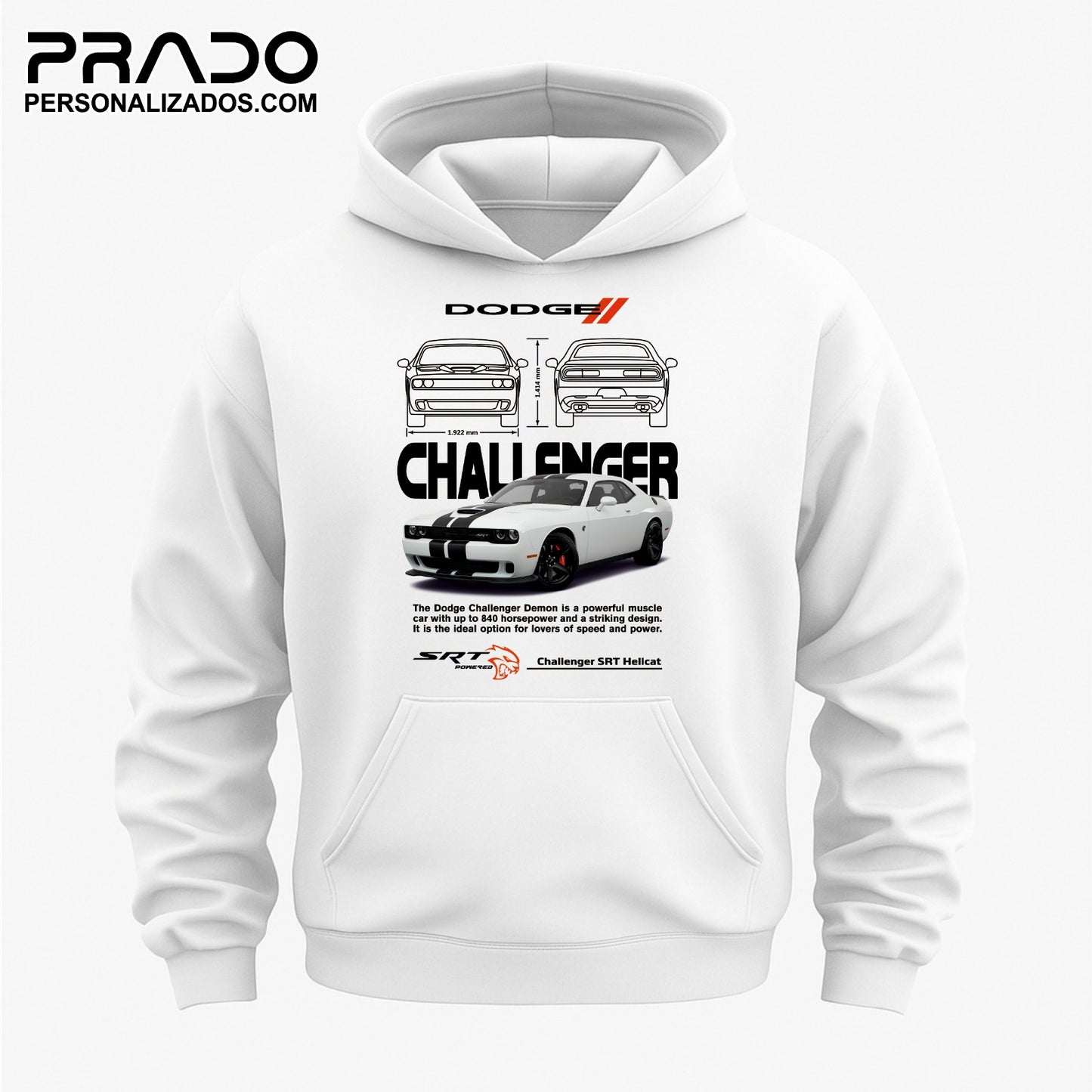 Hoodie Dodge Challenger