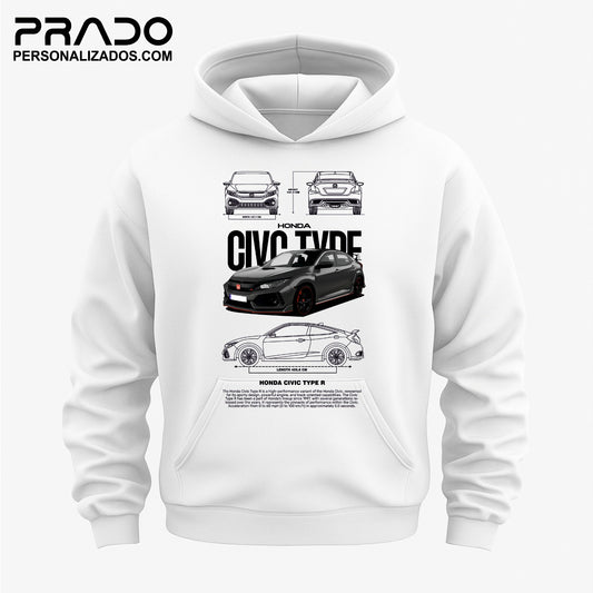 Hoodie Honda TypeR