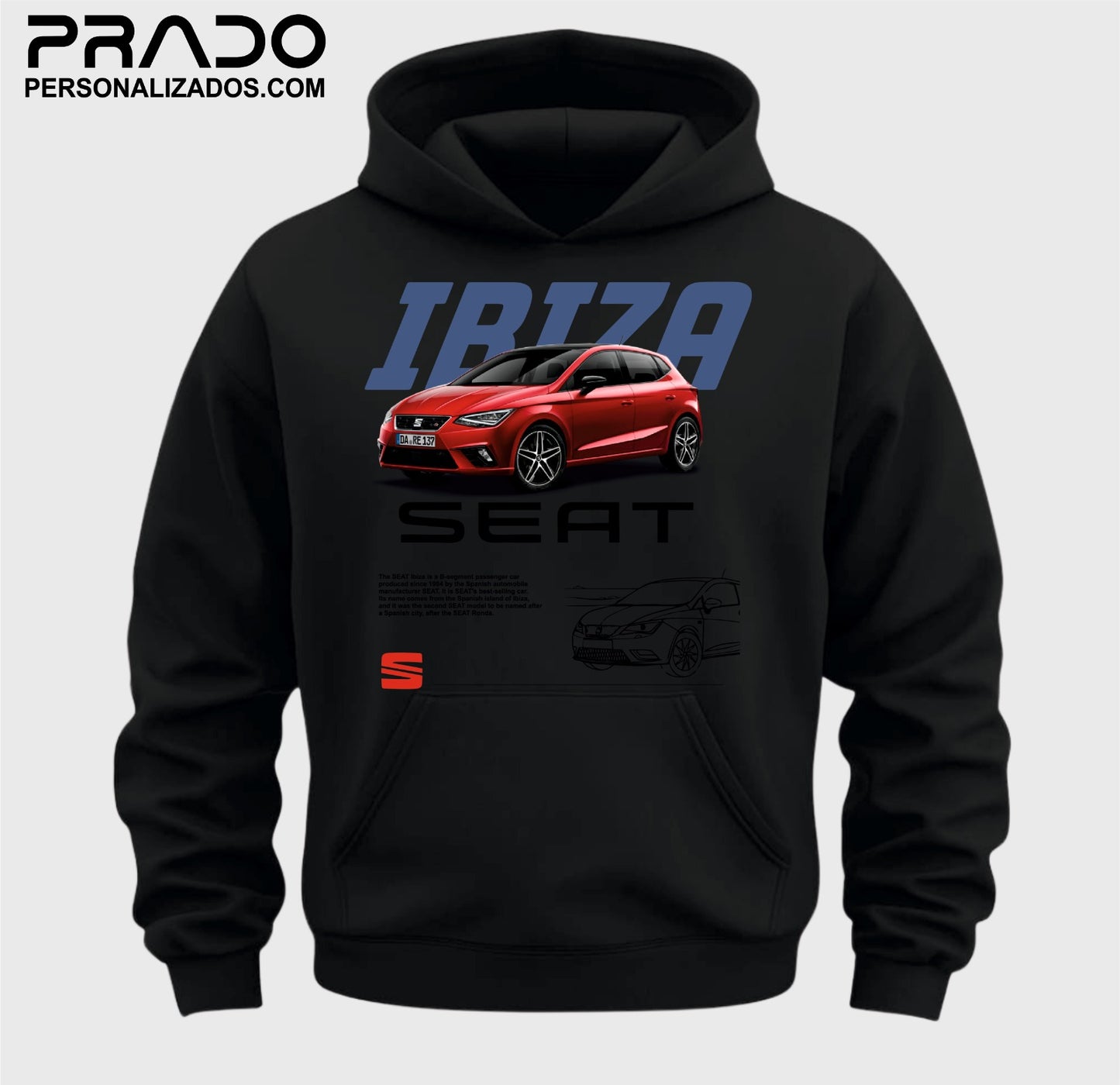 Hoodie Seat Ibiza